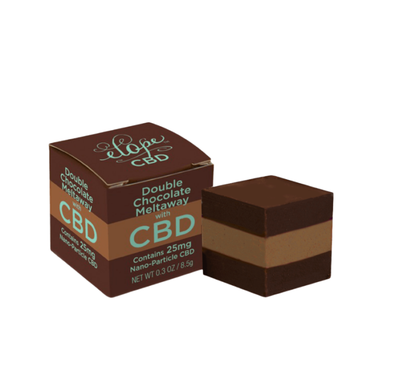 Elope meltaway CBD chocolate 25mg each 8ct