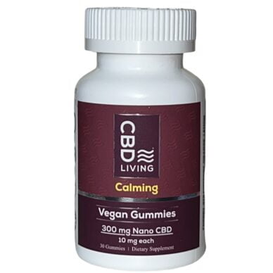 CBD Living Vegan CBD Gummies 10mg 30 count