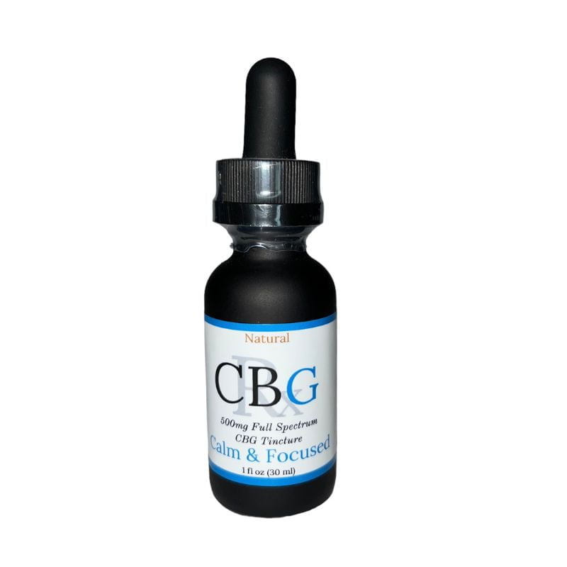 MHA CBG tincture with 500mg and natural flavor