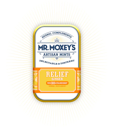 Mr. Moxeys Relief CBD mints 20ct