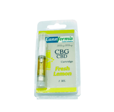 Cannformis Vape Cartridge 300mg/300mg CBG/CBD Lemon