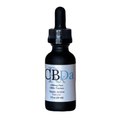 MHA CBDa Tincture in Natural Flavor and 1800mg