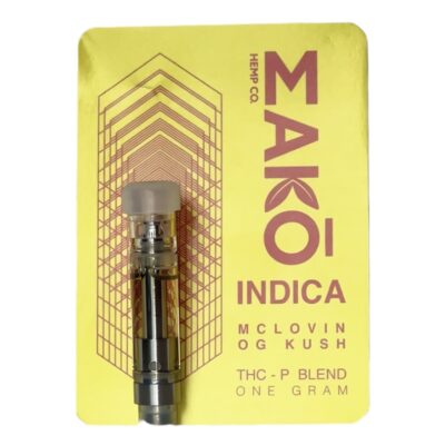 Mako THC-P Indica Vape Cartridge McLovin OG Kush